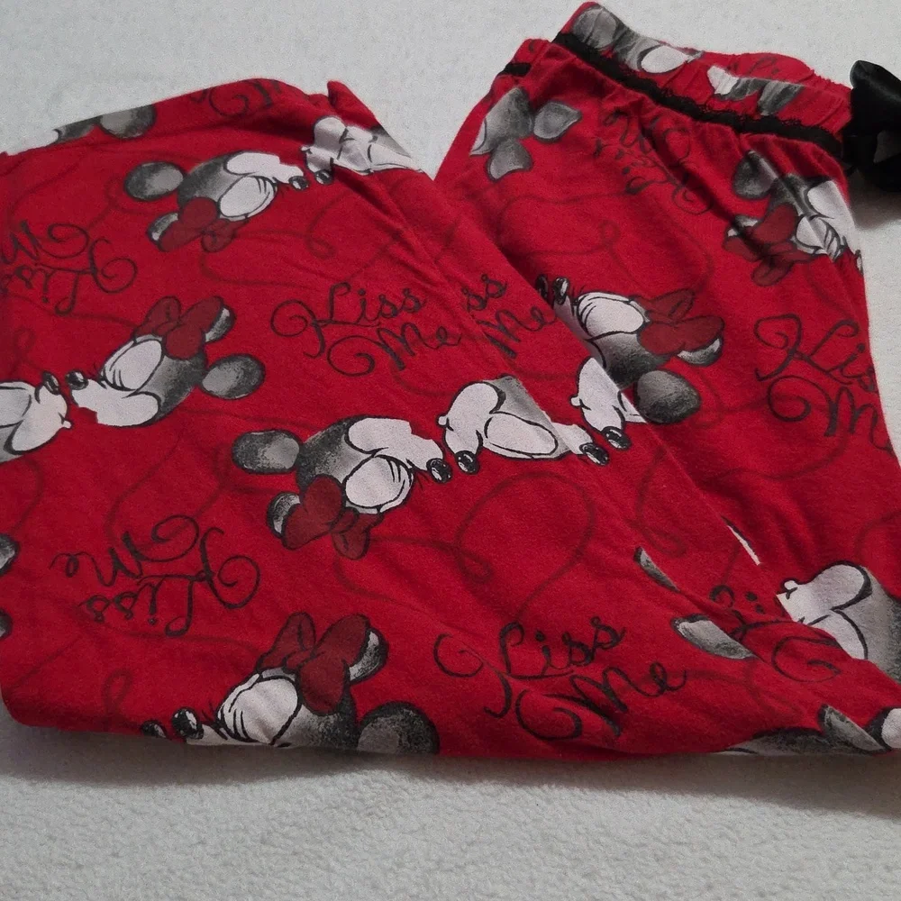 DISNEY MICKEYBAND MINNIE MOUSE PAJAMA PANTS - Picture 2 of 6